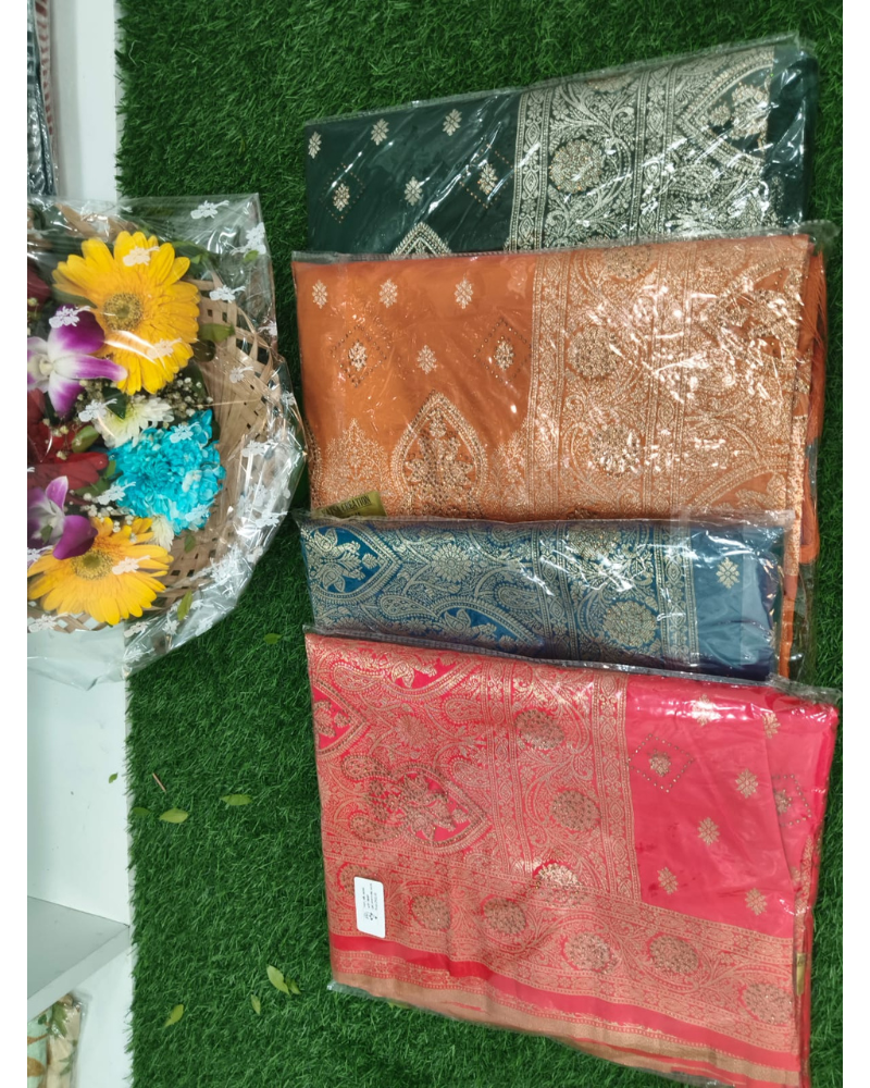 Boutique Silk Saree Collection with Rich Weaving Borders